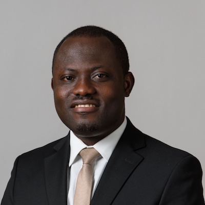 Headshot of James Kwarteng